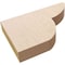 Ekena Millwork 2in. W x 8in. H x 12in. L Crestline Woodgrain TimberThane Rafter Tail, Primed Tan RFTUR02X08X12CRERCPR - alternate 6